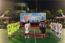 第六届“巨石杯”篮球赛在九江开战